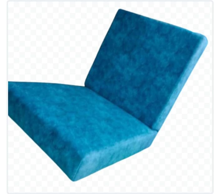 A G S Chairs Sofa Cushion Mould Foam 5 Years Warranty with Zip Cover seat 21 x 23 x 4.5 Back 21 x 19 x 4