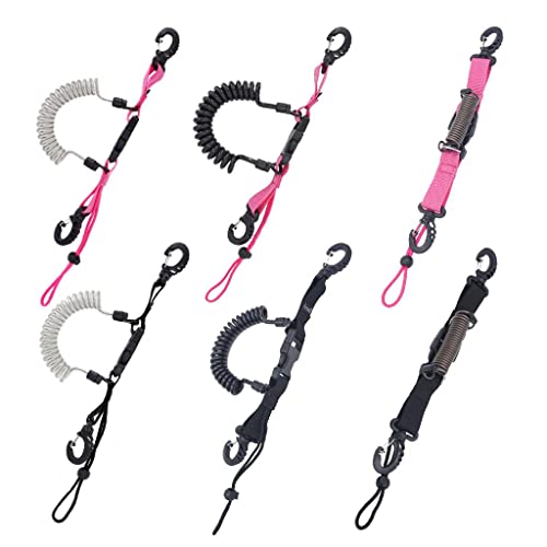 bnf® Scuba Diving Elastic Spring Coil Torch Lanyard Quick Release Buckle Black A | Water Sports | Scuba & Snorkeling | Other Scuba & Snorkeling