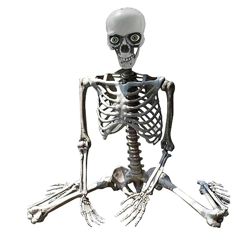 Enakshi Halloween Skeleton Props Party Favors Yard Full Body Posable Joints Skeleton 90cm|Home & Garden | Holiday & Seasonal D?©cor | Christmas & Winter | Figurines