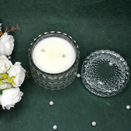 Baal Decorative Scented Wax Glass Jar Candle for Birthday, Diwali, Christmas, Office, and Home Decoration