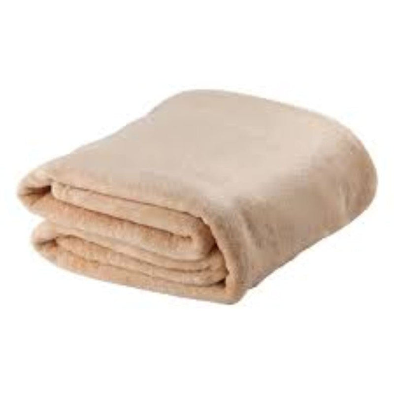 Supreme Home Collective Plain Polar Fleece Blanket Single Bed Blanket (Pack of 1) (Cream)