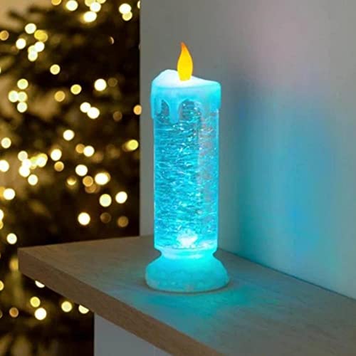 UJEAVETTE® 10 Inch Flickering Flameless Pillar Led Candle Light