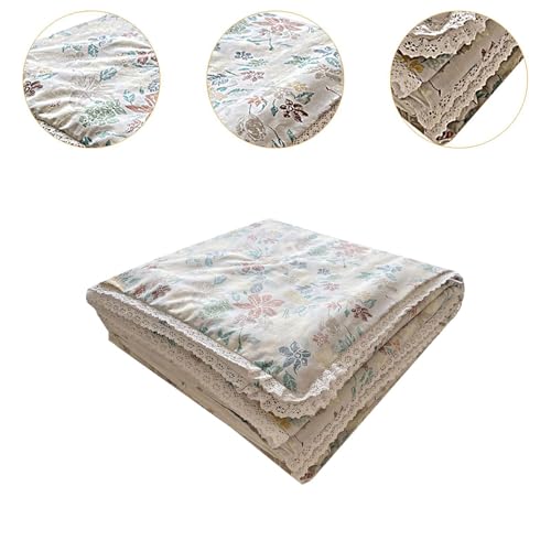 THE STYLE SUTRA® Summer Cooling Quilt Gift Versatile Cotton Quilt for Farmhouse Adult Style C