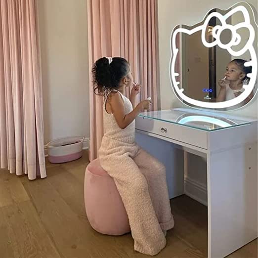 VENETIAN IMAGE Kitty Smart Led Bathroom Vanity Mirror, Antifog (24 x 28)