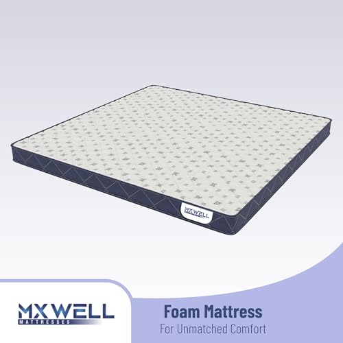 MXWELL Orthopedic Memory Super 6 inch King Memory Foam Mattress (L x W: 84 inch x 70 inch)