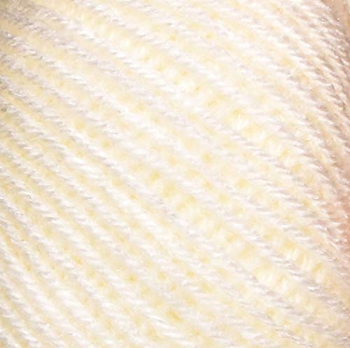 M.G ENTERPRISE 100% Acrylic Wool Cream (6 pc) Baby Wool 4 ply Wool Ball Hand Knitting Wool/Art Craft Soft Fingering Crochet Hook Yarn, Needle Knitting Yarn Thread Dyed