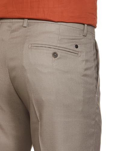 Arrow Light Brown Formal Trouser (ARADOTR2983_36)