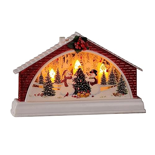 UJEAVETTE® Christmas Candle Tea Light Home Decoration for Xmas Snowman