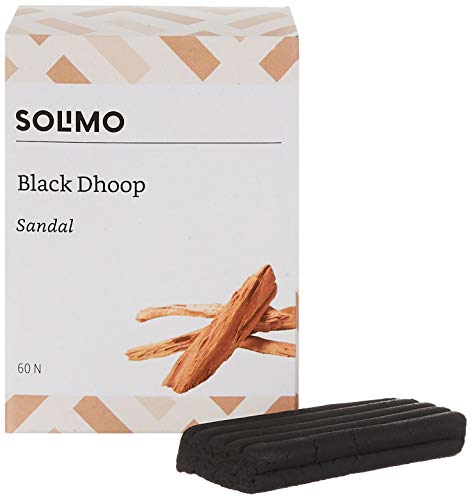 Amazon Brand - Solimo Black Dhoop, Assorted, 240 Pieces