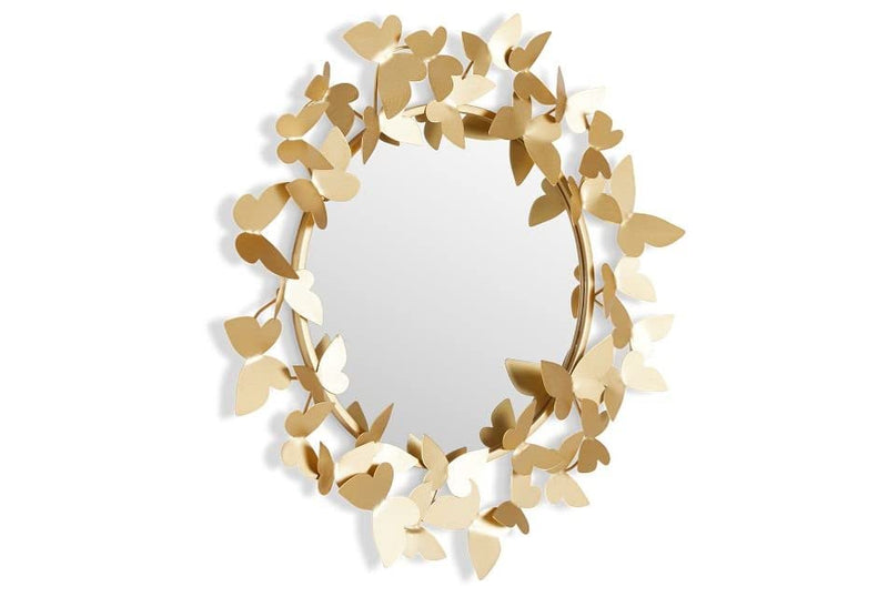 V HOME DECOR BUTTERFLY MINI MIRROR