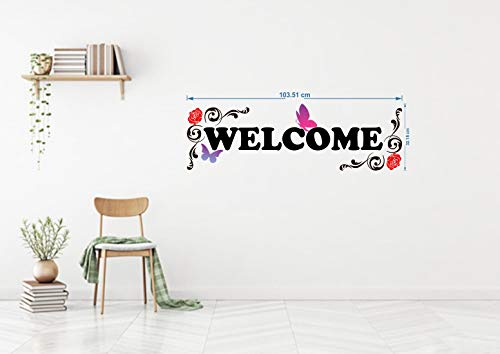 Self Adhesive VinylWaterproof Decorative Wall Stickers for Hall, Bedroom, Kitchen and Furniture