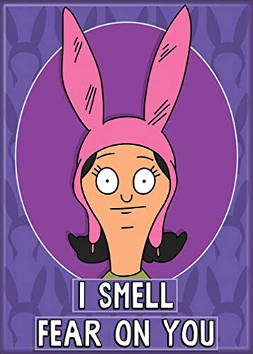 Ata-Boy Bob's Burgers 'I Smell Fear on You' 2.5" x 3.5" Magnet for Refrigerators and Lockers Assortment