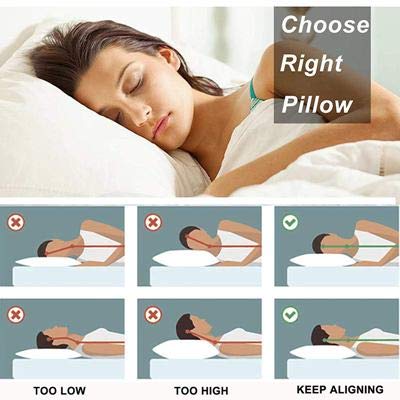 HONEYFEEL® Pillow IndianMade 30% Down 70% Feather for Sleeping Chamber (1 Standard Pillow) 18x27 Inches