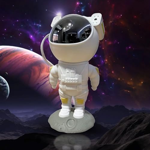 Fullob Robot Sky Space Stars Light Astronaut Galaxy Projector|Night lamp|Bedroom|Projector|Remote Control|,Diwali Gift