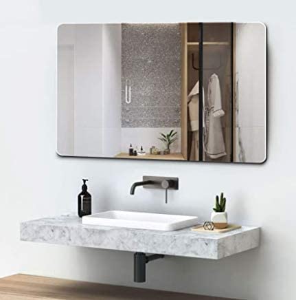 Cheval Glasses Beveled Elegant Rectangular Shaped Wall and Bathroom Mirror Size 18 X 24 Inches | Made in India Product