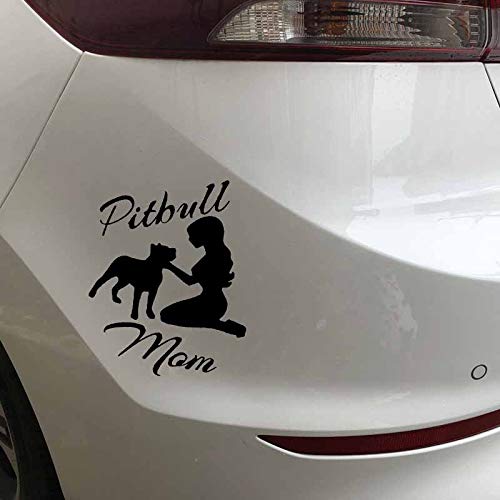 GADGETS WRAP Wall Decal Vinyl Sticker Wall Decoration - Pitbull Mom Love Pitty