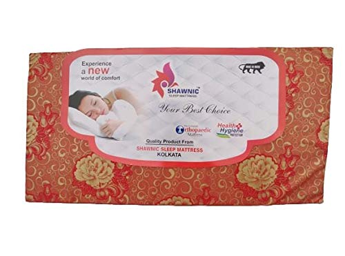 Folding Mattress (Red, 72 * 42 * 2")