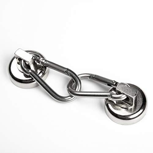 Vitione, 30 pound Swivel Magnet Hook, Ultra Heavy Duty Strong Neodymium Swivel Magnetic Hook by VITIONE