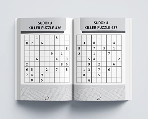 500 Sudoku Brain Game For Smart Minds - Combination of 4 Difficult Levels: Simple, Medium, Complex, Killer - 480+ Brain Booster Puzzles and Hours of Fun Games [Paperback] Wonder House Books