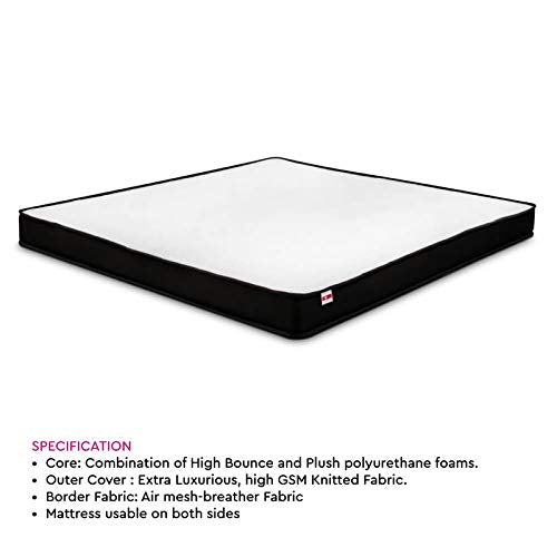 Zone8: 6" Dual Feel Mattress Firm and Plush