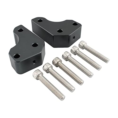 CALANDIS™ Motorcycle Handlebar Risers Kit for GTR1400 2008-2022 Increased 25mm Grey | Risers | Handlebars, Grips Levers | Motorcycle Parts