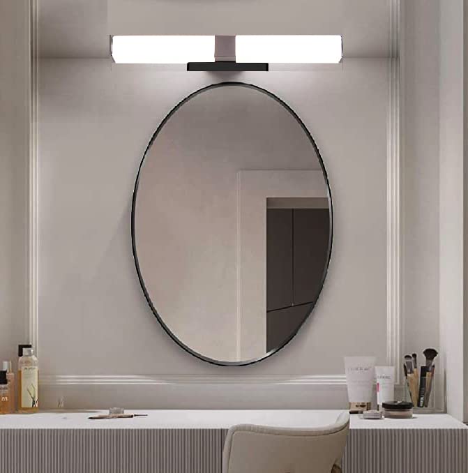 Groeien 15W Rectangular LED Mirror Bathroom Picture Wall Light(White) (1)