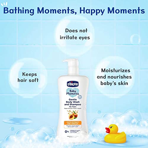 CHICCO BM GENTLE BODYWASH & SHAMPOO500ML