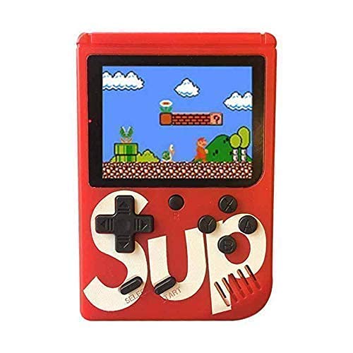 Amisha Gift Gallery Video Game for Kids SUP 400 in 1 Retro Game Box Console Handheld Game Box with TV Output & with Remote Controller Gaming Console