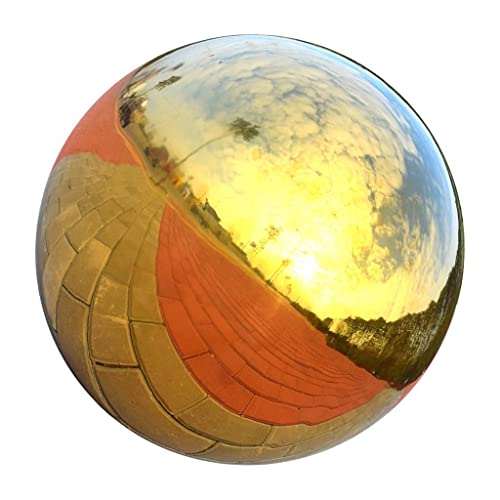 ATORSE® 304 Stainless Hollow Ball Seamless Mirror Ball Sphere Home Garden Deco 120Mm