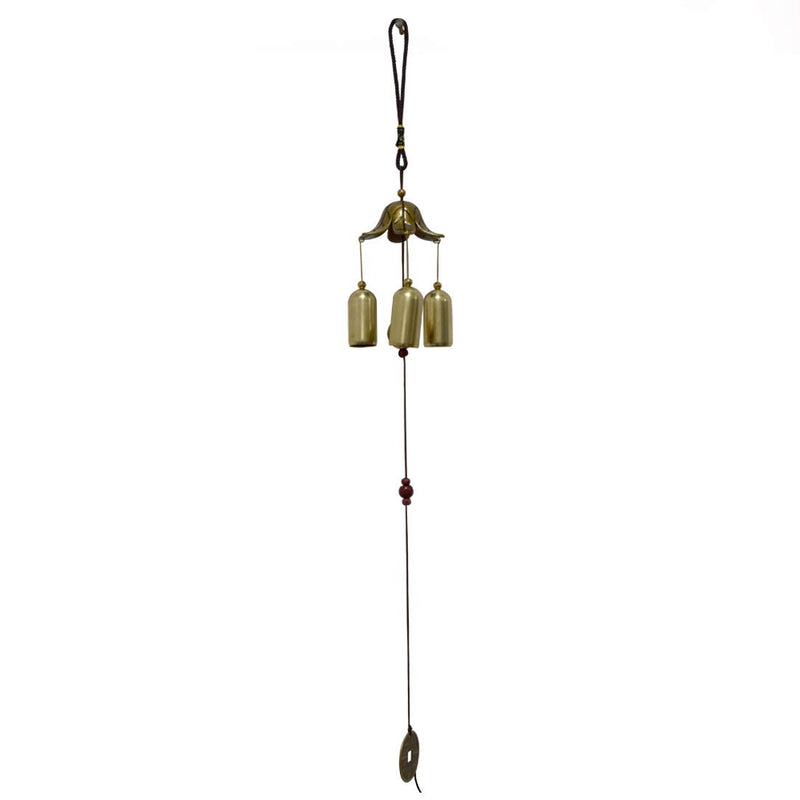 Dalvkot Vastu Flower with Bells Wind Chimes for Balcony, Living Room, Bed Room Home Decor and Positive Energy