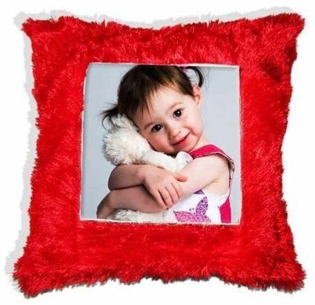 MOMENTS CREATION Customised Pillow, Giant Soft Cuddly Snuggle Pillow, Square, standart Size