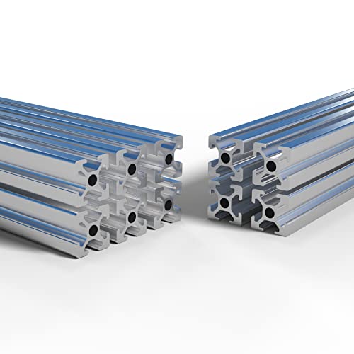 10pcs 1220mm(48inch) Silver T Slot Aluminum Extrusion Profile