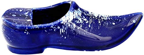 Your Local Shop™ - Beautiful Shoe Ashtray Blue Ceramic Ashtray (Pack of 1) use for extinguish Cigarettes