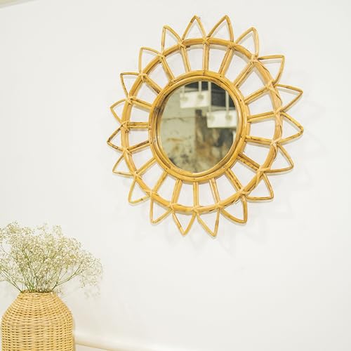 Ajaara Sunflower Wall Mirror