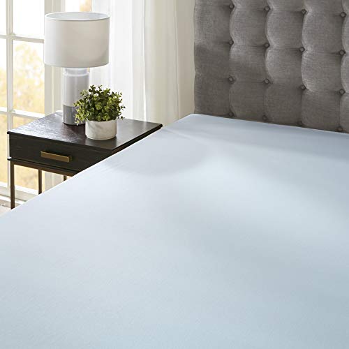 Sleep Philosophy Flexapedic Memory Foam Mattress Protector Cooling Bed Cover Queen White