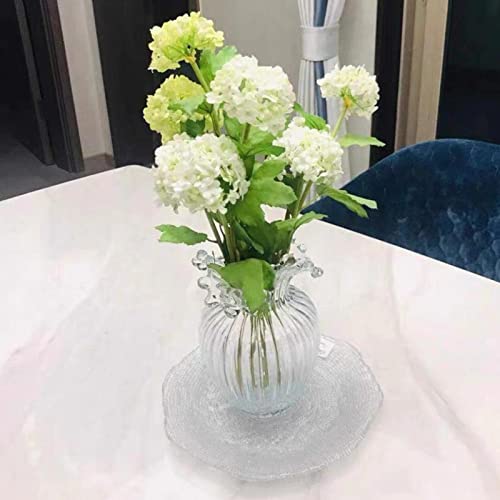 bnf® Glass Flower Vase Decorative Hydroponic Plants Pot Containers 14X21Cm | Home Decor | Vases