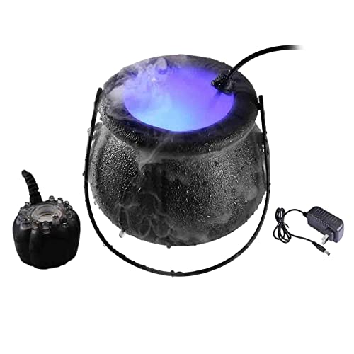 ATORSE® Mist Maker Fogger Fog Mister 12 Led Lights Party Aquarium Water Fountain