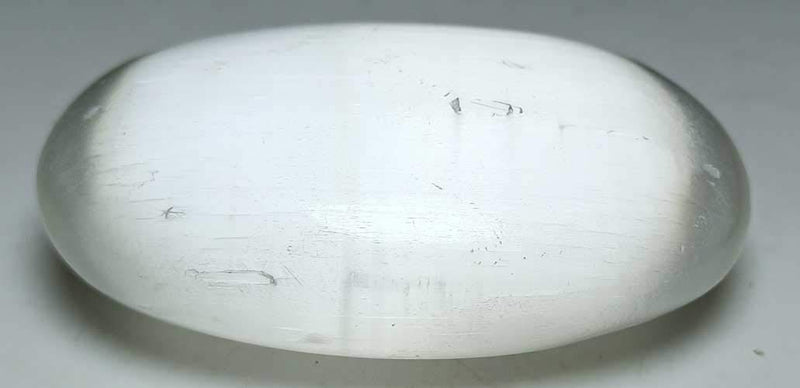 Aldomin� Natural Selenite Healing Crystal White Polished Stone (78 Gram)