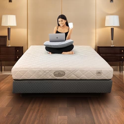 Dreamveda Sama™ 8 Inches King Size Pocket Spring with Memory Foam Mattress | Luxurious Soft Comfort (72X72X8 Inches)