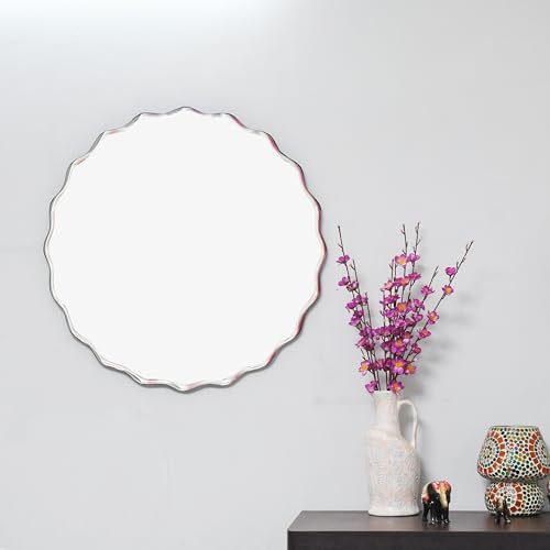 AMI Round weave Designed Wall Mirror for Bedroom Livingroom & Bathroom.