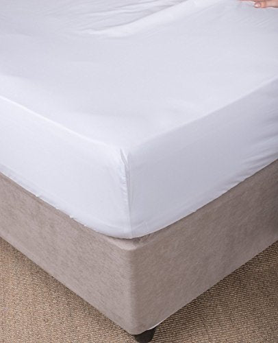 Utopia Bedding Fitted sheet 200 Thread Count 100% Cotton White/Twin AD