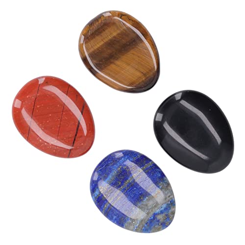 Thumb Worry Stone, Meditation Ease of Use Oval Worry Stone for Home