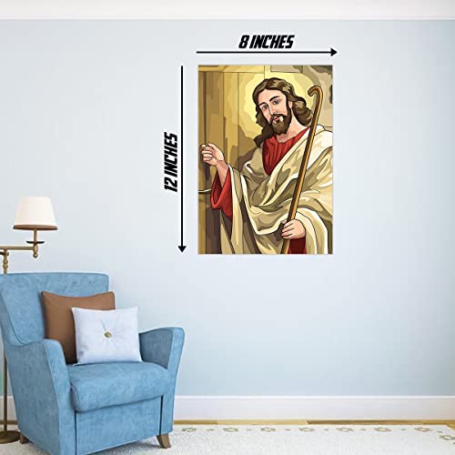 Jesus Wall Sticker - Jesus Christ Wall Sticker - Lord Cute Jesus Wall Sticker starxdecals