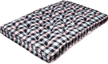 IMSMARTMART Soft Cotton 5 INCH HIGH Density Fiber 5 inch Single Cotton MattressSoft Cotton Multicolor Mattress Gadda Single Bed Ideal Travel, Home, Dabha, Hotel(L x W: 72 inch x 36 inch)