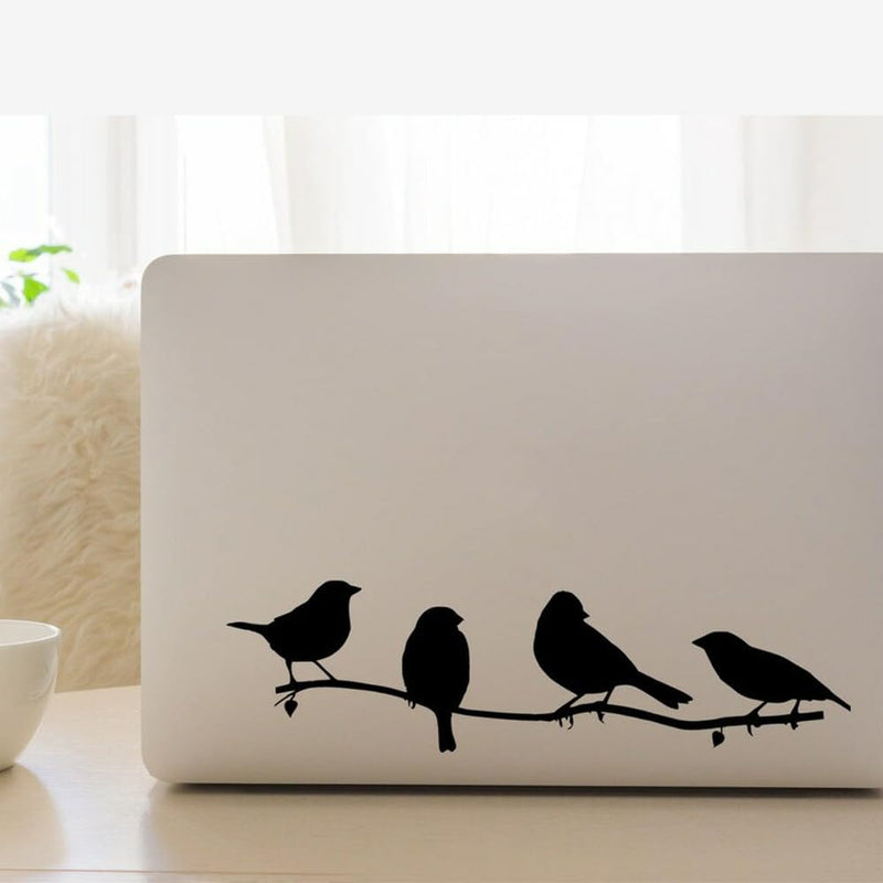 GADGETS WRAP Vinyl Birds on a Branch Birds Laptop Decal