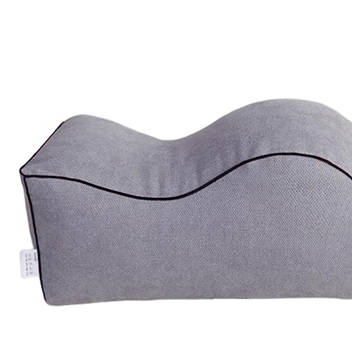 CLUB BOLLYWOOD® Leg Elevation Pillow for Pregnancy Skin Friendly Soft Ankle Elevation Pillow Deep Gray | Bedding | Bed Pillows | Bed Pillows | Bed Pillows | 1 Piece Knee Pillow