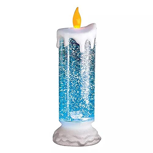 Vaibhav Enterprises Light Swirling Glitter Water Color Changing Candle Light, Tears Candle (Glitter LED Candle)