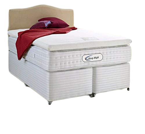 Sleep High Spine Health Care Double Size Foam Mattress (75 * 60 * 6 Inches_White)