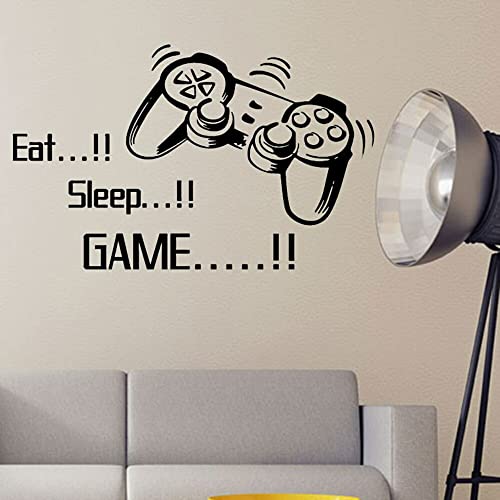 GADGETS WRAP Wall Decal Vinyl Sticker for Home Office Room Decoration Eat Sleep Game Wall Stickers