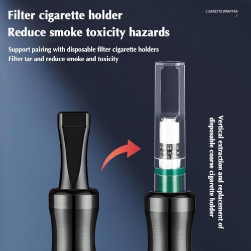 kesig® Hand-Held Odour-Proof for Dads Gift Ashtray Smoking Outdoor Car,Car Ashtray Portable Metal Mini Smokeless Ashtray